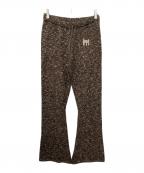 moose'sムース）の古着「ニットパンツ」｜ブラウン