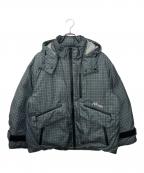 NANGA×Ameriナンガ×アメリ）の古着「POCKET CHECK DOWN COAT」｜グリーン