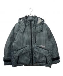 NANGA×Ameri（ナンガ×アメリ）の古着「POCKET CHECK DOWN COAT」｜グリーン