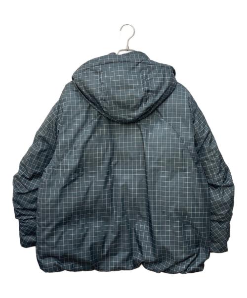 NANGA（ナンガ）NANGA (ナンガ) Ameri (アメリ) POCKET CHECK DOWN COAT グリーン サイズ:Ｓの古着・服飾アイテム