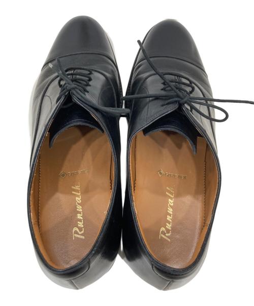 asics（アシックス）asics (アシックス) Runwalk ストレートチップシューズ ブラック サイズ:26の古着・服飾アイテム