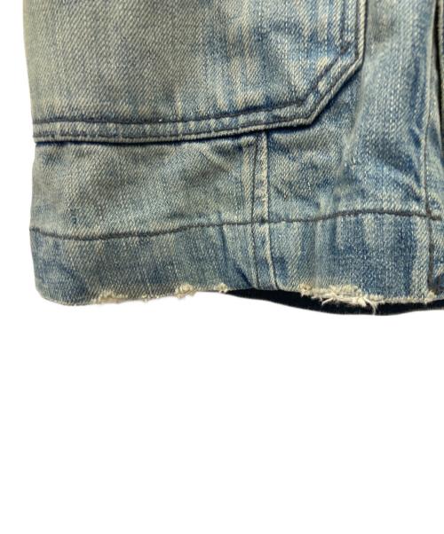 RRL（ダブルアールエル）RRL (ダブルアールエル) ヘチマ衿デニムPコート インディゴ サイズ:Sの古着・服飾アイテム