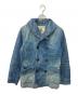 RRL（ダブルアールエル）の古着「ヘチマ衿デニムPコート」｜インディゴ