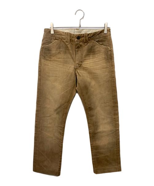 RRL（ダブルアールエル）RRL (ダブルアールエル) WESTERN DENIM TROUSER　ウエスタン デニム トラウザー ベージュ サイズ:SIZE 76cm (W30)の古着・服飾アイテム