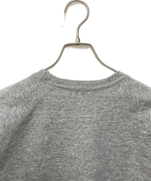 SUPREME（シュプリーム）Supreme (シュプリーム) HEATHERED CREW NECK　ヘザード クルー ネック グレー サイズ:Ｍの古着・服飾アイテム
