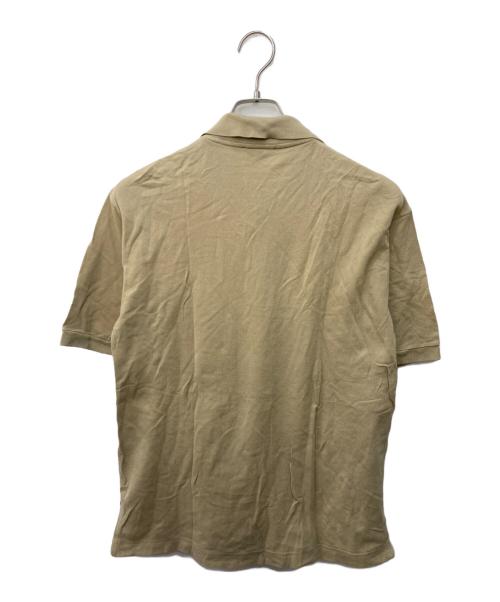 HERMES（エルメス）HERMES (エルメス) Hロゴポロシャツ ベージュ サイズ:Sの古着・服飾アイテム