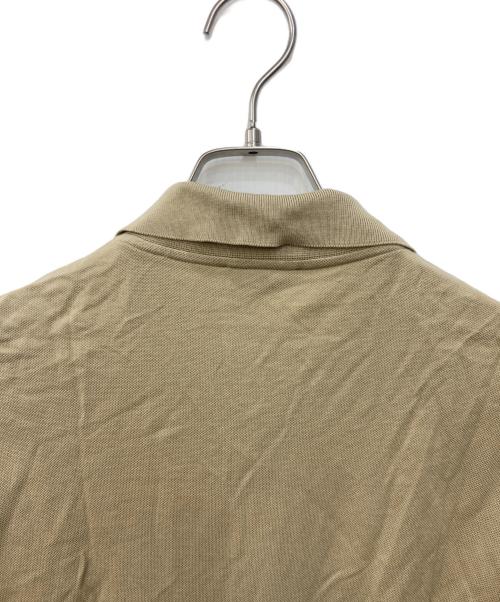 HERMES（エルメス）HERMES (エルメス) Hロゴポロシャツ ベージュ サイズ:Sの古着・服飾アイテム