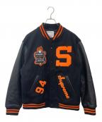 SUPREMEシュプリーム）の古着「Team Varsity Jacket　チームバーシティージャケット」｜ブラック