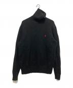 POLO RALPH LAURENポロ・ラルフローレン）の古着「タートルネックニット」｜ブラック