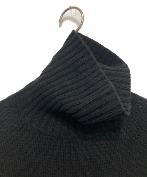POLO RALPH LAUREN（ポロ・ラルフローレン）POLO RALPH LAUREN (ポロ・ラルフローレン) タートルネックニット ブラック サイズ:Lの古着・服飾アイテム