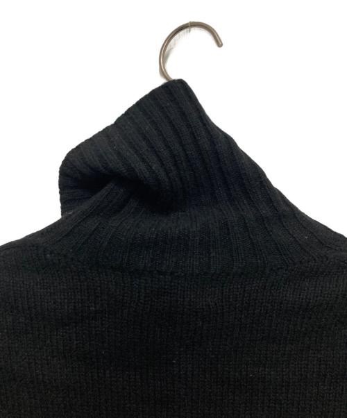 POLO RALPH LAUREN（ポロ・ラルフローレン）POLO RALPH LAUREN (ポロ・ラルフローレン) タートルネックニット ブラック サイズ:Lの古着・服飾アイテム