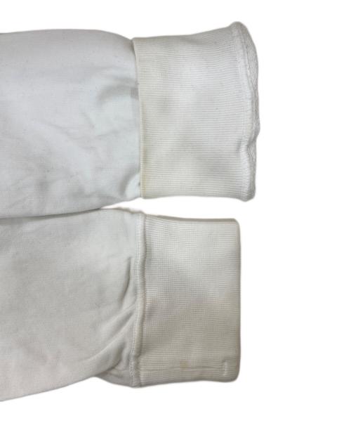 STONE ISLAND（ストーンアイランド）STONE ISLAND (ストーンアイランド) コットンクルーネックL/Sスウェット ホワイト サイズ:Lの古着・服飾アイテム