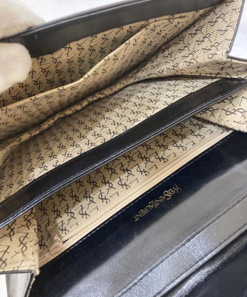 Yves Saint Laurent（イヴサンローラン）Yves Saint Laurent (イヴサンローラン) オールドフラップレザーショルダーバッグの古着・服飾アイテム