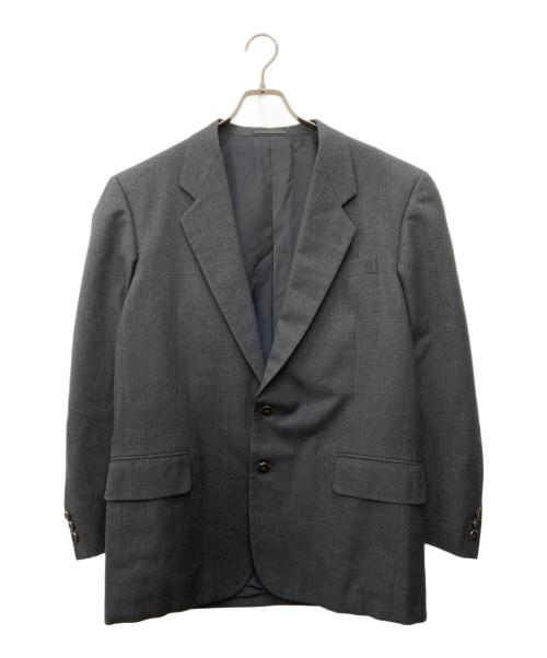 COMME des GARCONS HOMME DEUX（コムデギャルソン オム ドゥ）COMME des GARCONS HOMME DEUX (コムデギャルソン オム ドゥ) 90’s グレンチェック2Bテーラードジャケット グレー サイズ:Mの古着・服飾アイテム