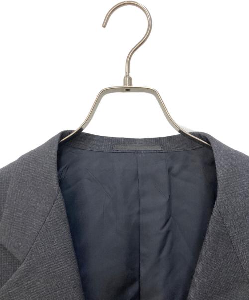 COMME des GARCONS HOMME DEUX（コムデギャルソン オム ドゥ）COMME des GARCONS HOMME DEUX (コムデギャルソン オム ドゥ) 90’s グレンチェック2Bテーラードジャケット グレー サイズ:Mの古着・服飾アイテム