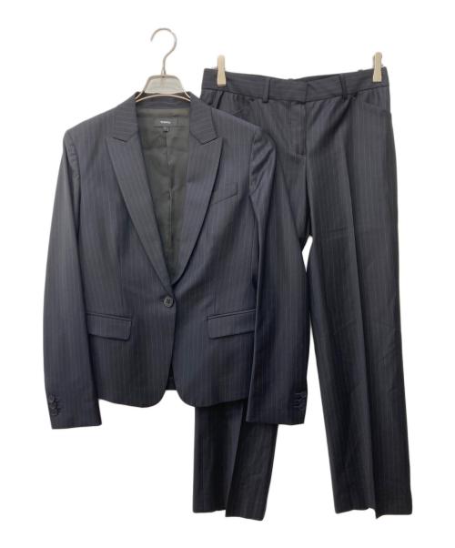 theory（セオリー）theory (セオリー) セットアップパンツスーツ ブラック サイズ:6の古着・服飾アイテム