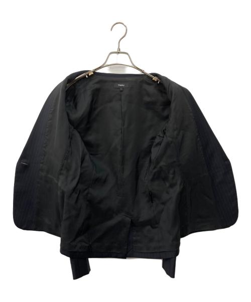 theory（セオリー）theory (セオリー) セットアップパンツスーツ ブラック サイズ:6の古着・服飾アイテム