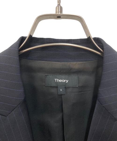 theory（セオリー）theory (セオリー) セットアップパンツスーツ ブラック サイズ:6の古着・服飾アイテム