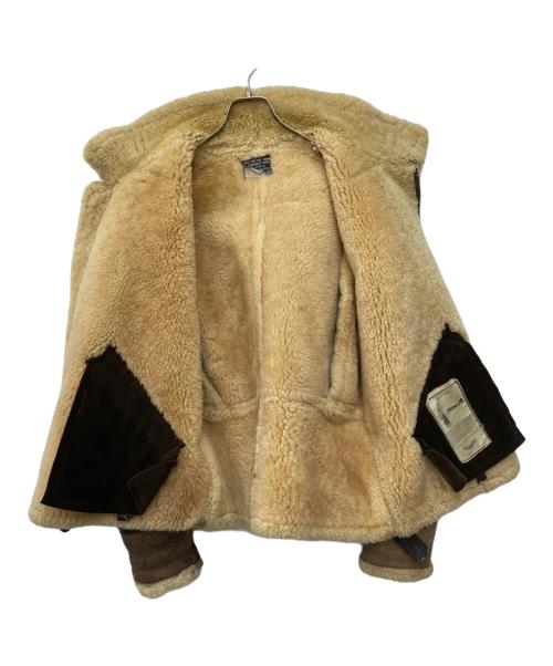 AVIREX（アヴィレックス）AVIREX (アヴィレックス) B-9 ムートンジャケット ベージュ サイズ:40の古着・服飾アイテム