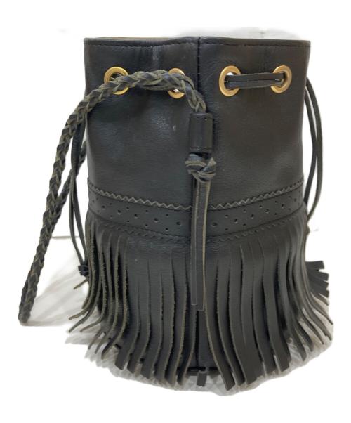 J&M DAVIDSON（ジェイ＆エム デヴィッドソン）J&M DAVIDSON (ジェイ＆エム デヴィッドソン) カーニバル フリンジバッグ ブラックの古着・服飾アイテム