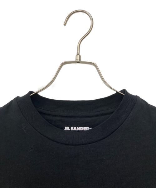 JIL SANDER+（ジルサンダープラス）JIL SANDER+ (ジルサンダープラス) パックtシャツ ブラック サイズ:Lの古着・服飾アイテム