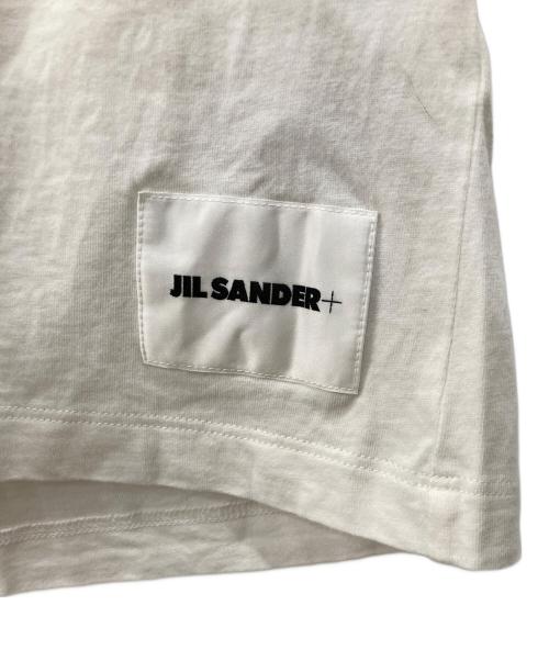 JIL SANDER+（ジルサンダープラス）JIL SANDER+ (ジルサンダープラス) パックtシャツ ホワイト サイズ:Ｌの古着・服飾アイテム