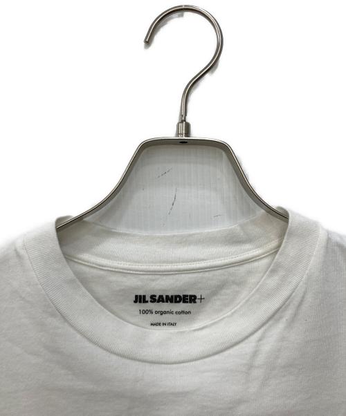 JIL SANDER+（ジルサンダープラス）JIL SANDER+ (ジルサンダープラス) Tシャツ ホワイト サイズ:Lの古着・服飾アイテム