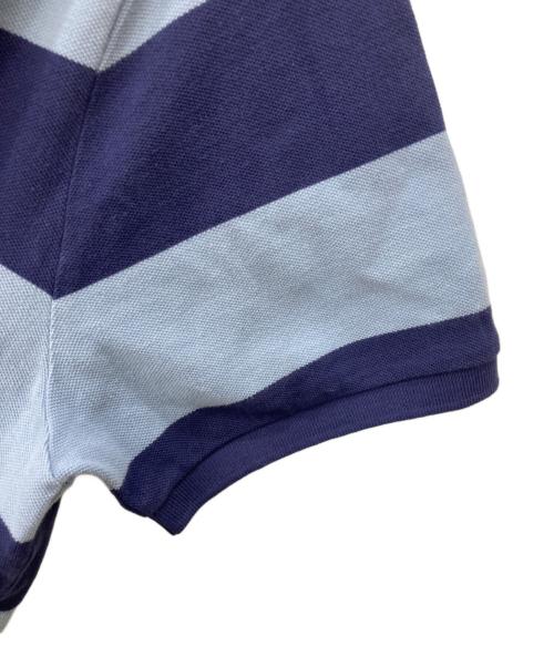 POLO RALPH LAUREN（ポロ・ラルフローレン）POLO RALPH LAUREN (ポロ・ラルフローレン) ポロシャツ ネイビー×ブルー サイズ:XLの古着・服飾アイテム