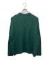 BATONER (バトナ―) SIGNATURE CABLE CREW NECK グリーン サイズ:3：10000円