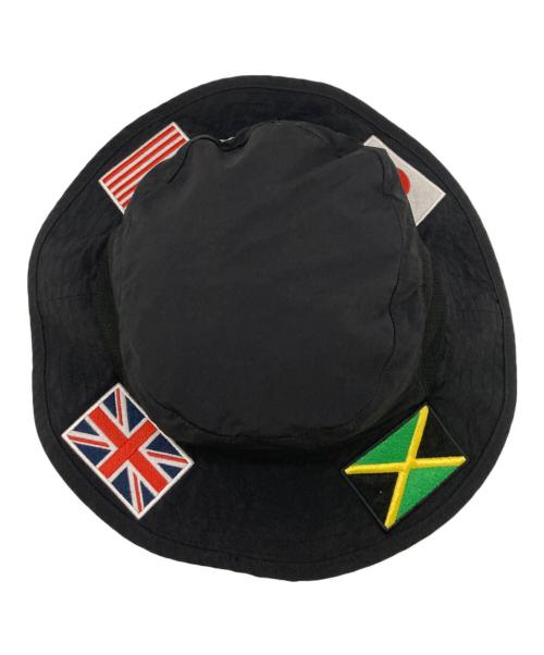 SUPREME（シュプリーム）Supreme (シュプリーム) Flags Boonie ブラックの古着・服飾アイテム