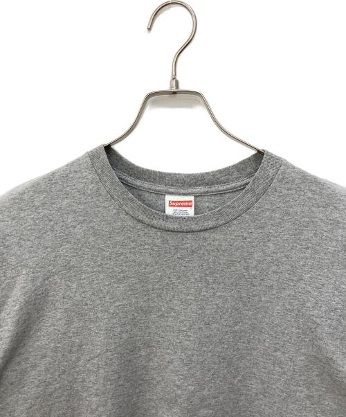 SUPREME（シュプリーム）Supreme (シュプリーム) Crash Tee グレー サイズ:Ｌの古着・服飾アイテム
