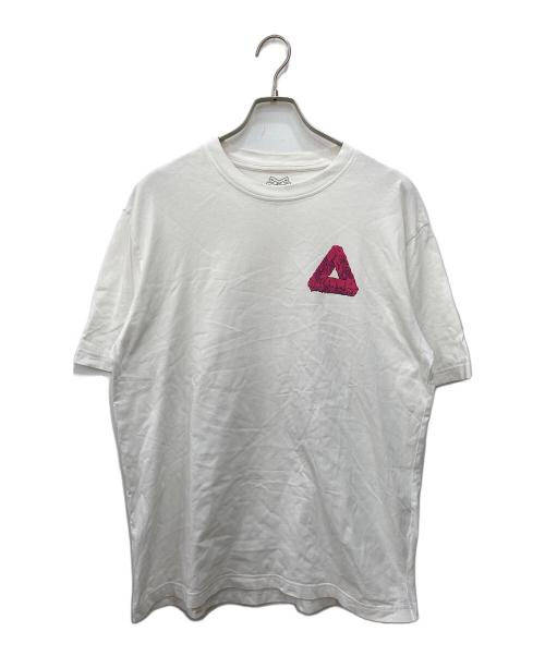PALACE（パレス）PALACE (パレス) TRI-SLIME T-SHIRT　トライ スライム ティーシャツ ホワイト サイズ:XLの古着・服飾アイテム