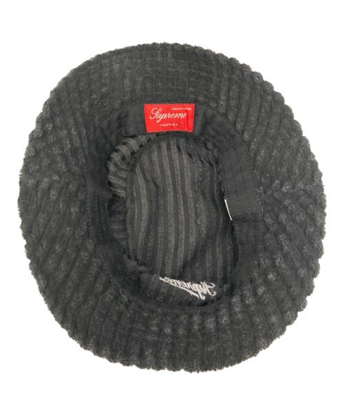 SUPREME（シュプリーム）Supreme (シュプリーム) Terry corduroy crusher ブラックの古着・服飾アイテム