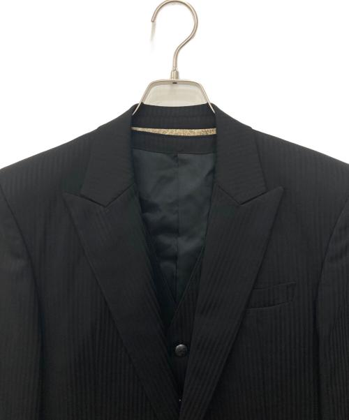 BACK BONE（バックボーン）BACK BONE (バックボーン) 3ピーススーツ ブラック サイズ:不明の古着・服飾アイテム