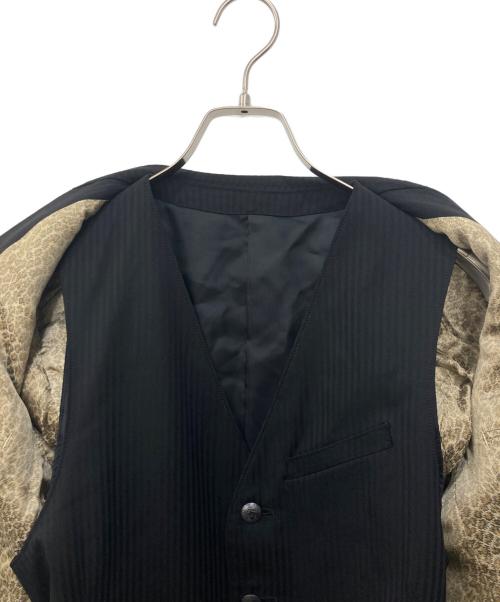 BACK BONE（バックボーン）BACK BONE (バックボーン) 3ピーススーツ ブラック サイズ:不明の古着・服飾アイテム