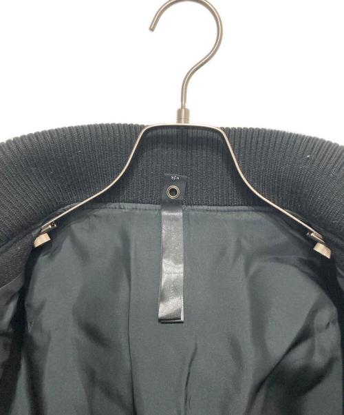 wjk（ダブルジェイケー）wjk (ダブルジェイケー) レザー切替スタジャン ブラック サイズ:Lの古着・服飾アイテム