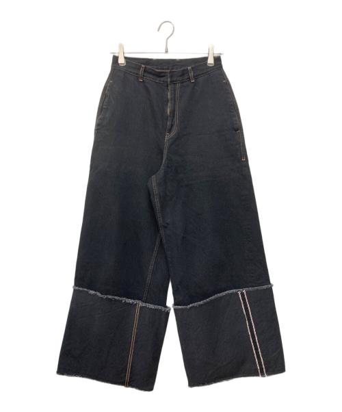 LIVINGTONE（リヴィントーン）livingtone (リヴィントーン) DOLK-Turn up long ブラック サイズ:SIZE 38Sの古着・服飾アイテム