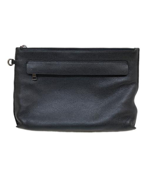 COACH（コーチ）COACH (コーチ) クラッチバッグ ブラックの古着・服飾アイテム