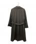 selle glant (セレグランテ) DOUBLE BRESTED SHAGGY MUFFLER COAT グレー サイズ:S：5000円