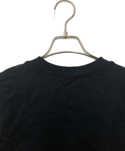 BLUE LABEL CRESTBRIDGE（ブルーレーベルクレストブリッジ）BLUE LABEL CRESTBRIDGE (ブルーレーベルクレストブリッジ) 金釦袖裏チェックスウェットカーディガン ブラック サイズ:38の古着・服飾アイテム