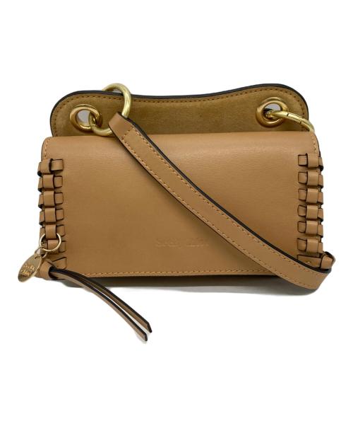 SEE BY CHLOE（シーバイクロエ）SEE BY CHLOE (シーバイクロエ) TILDA ショルダーバッグ ベージュの古着・服飾アイテム