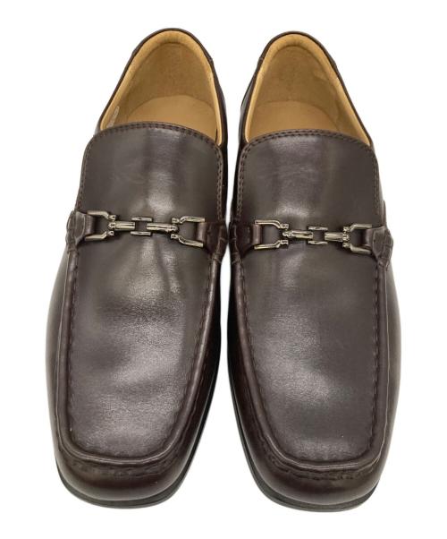 BURBERRY（バーバリー）BURBERRY (バーバリー) ビットスリッポン ブラウン サイズ:26の古着・服飾アイテム