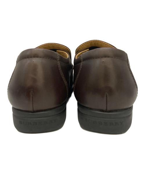 BURBERRY（バーバリー）BURBERRY (バーバリー) ビットスリッポン ブラウン サイズ:26の古着・服飾アイテム