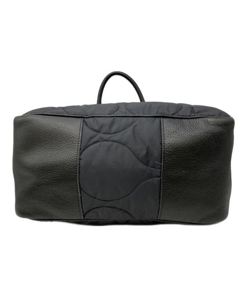 YOUNG & OLSEN The DRYGOODS STORE（ヤングアンドオルセン ザ ドライグッズストア）YOUNG & OLSEN The DRYGOODS STORE (ヤングアンドオルセン ザ ドライグッズストア) green label relaxing (グリーンレーベルリラクシング) キルティングハンドバッグ ブラックの古着・服飾アイテム