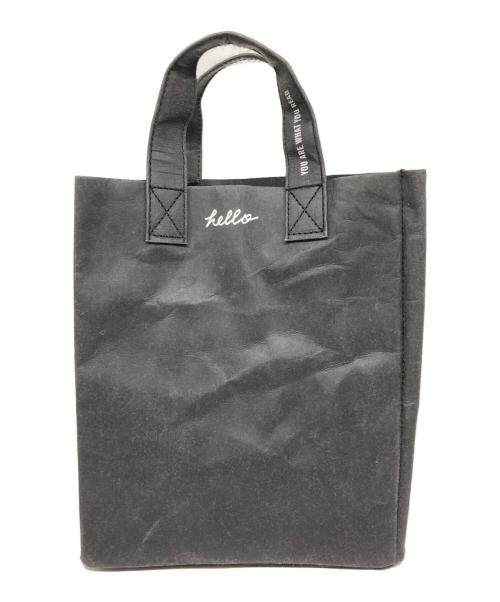 MADISON BLUE（マディソンブルー）MADISON BLUE (マディソンブルー) GRAMERCY PAPER BAG ブラックの古着・服飾アイテム