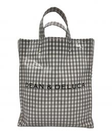 TEMBEA×DEAN&DELUCA（テンベア×ディーンアンドデルーカ）の古着「PAPER TOTE GINGHAM GREY」