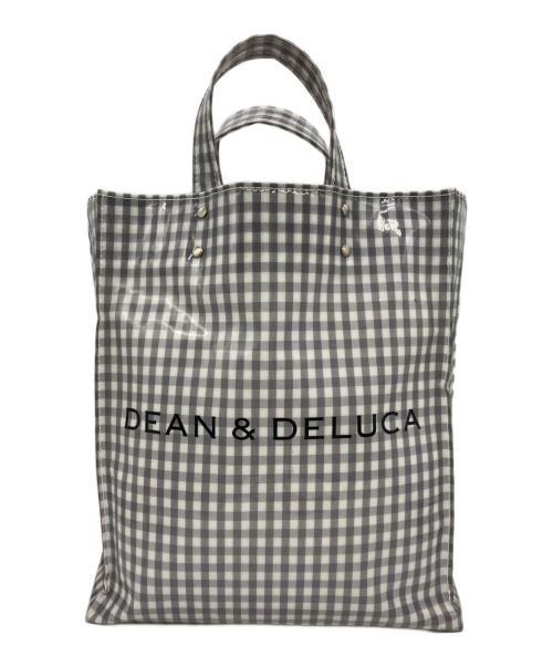 TEMBEA（テンベア）TEMBEA (テンベア) DEAN&DELUCA (ディーンアンドデルーカ) PAPER TOTE GINGHAM GREYの古着・服飾アイテム