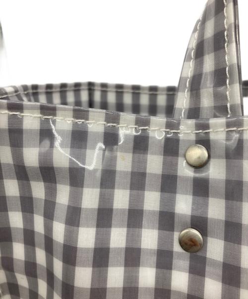TEMBEA（テンベア）TEMBEA (テンベア) DEAN&DELUCA (ディーンアンドデルーカ) PAPER TOTE GINGHAM GREYの古着・服飾アイテム