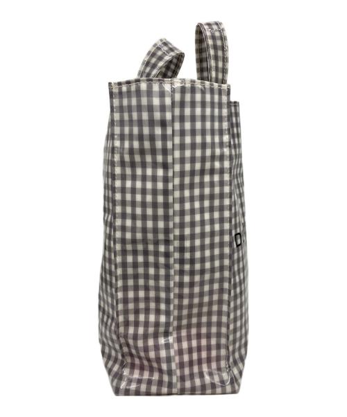 TEMBEA（テンベア）TEMBEA (テンベア) DEAN&DELUCA (ディーンアンドデルーカ) PAPER TOTE GINGHAM GREYの古着・服飾アイテム