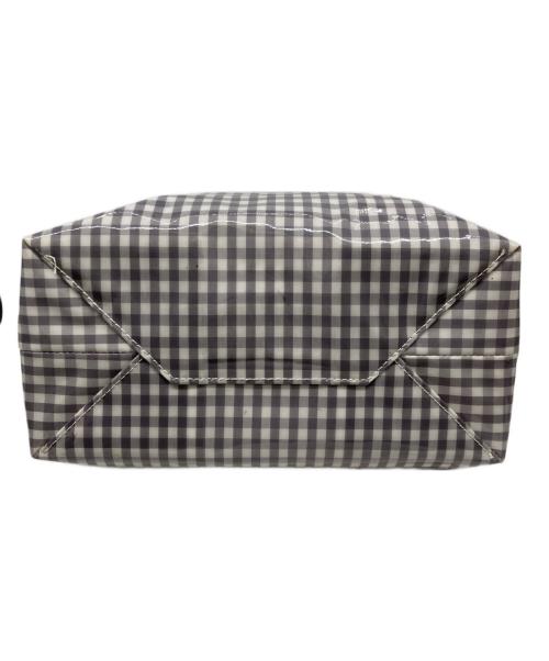 TEMBEA（テンベア）TEMBEA (テンベア) DEAN&DELUCA (ディーンアンドデルーカ) PAPER TOTE GINGHAM GREYの古着・服飾アイテム